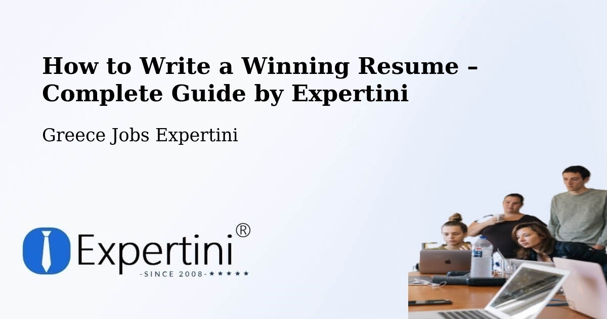 Resume Writing Guide for Job Seekers – Pátmos - Pátmos, Greece Jobs Expertini