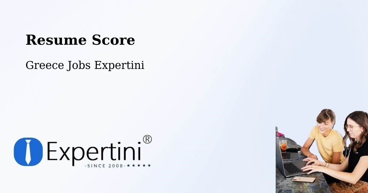 Resume Score & Job Description Match Tool – Pátmos - Greece Jobs Expertini