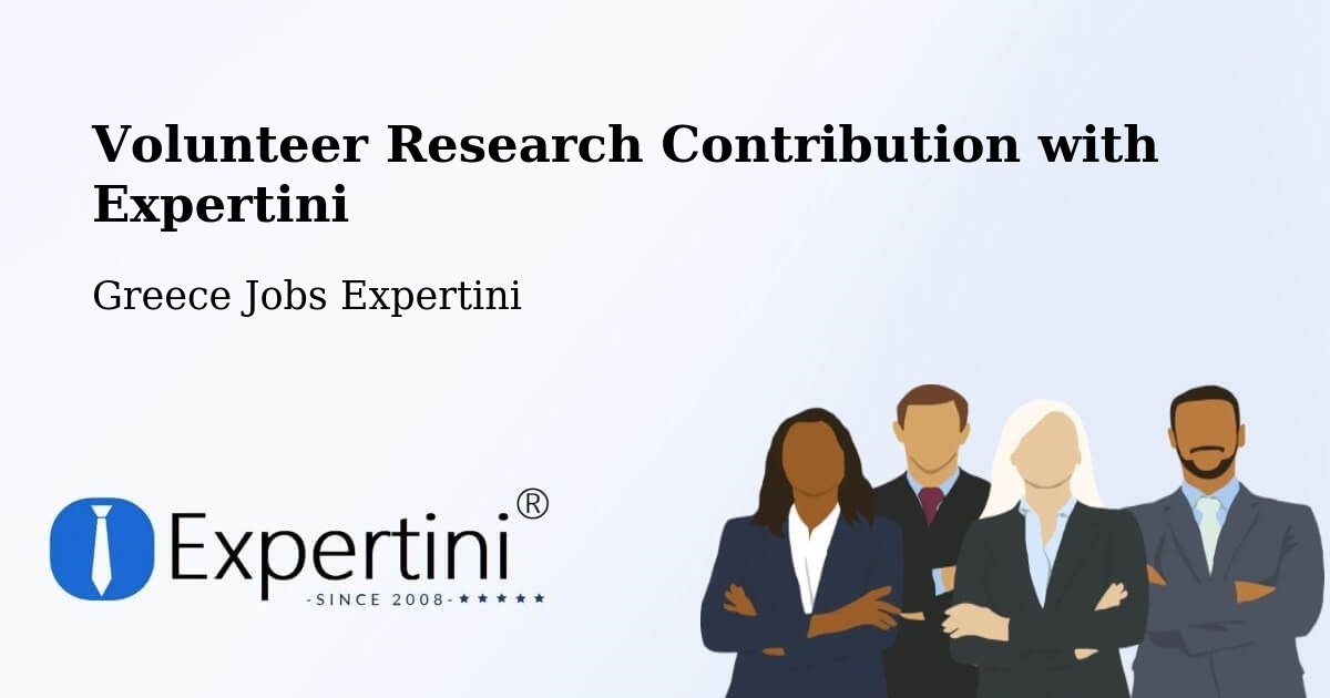 Volunteer Research Contribution Program – Pátmos - Greece Jobs Expertini